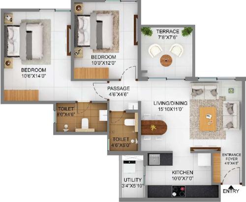  joyville-hinjawadi-i-phase-5 Floor Plan Floor Plan