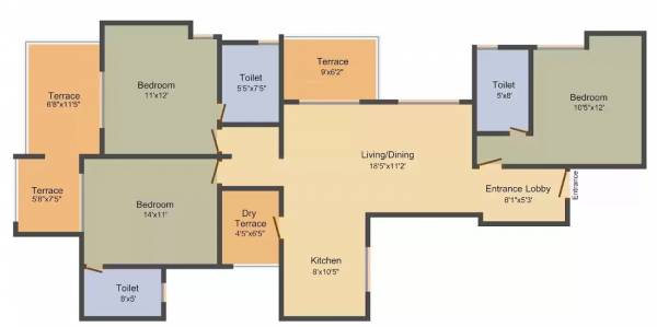  prachi-residency-phase-ii Floor Plan Floor Plan