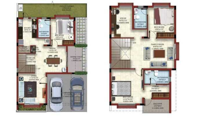 eternia villas Floor Plan Floor Plan