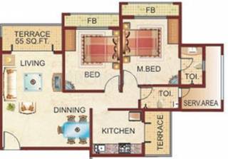 Zenith Bhoomi Harmony (2BHK+2T (1,135 sq ft) 1135 sq ft) Zenith Bhoomi Harmony (2BHK+2T (1,135 sq ft) 1135 sq ft)
