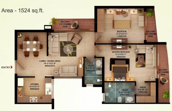  akansha-enclave Floor Plan Floor Plan