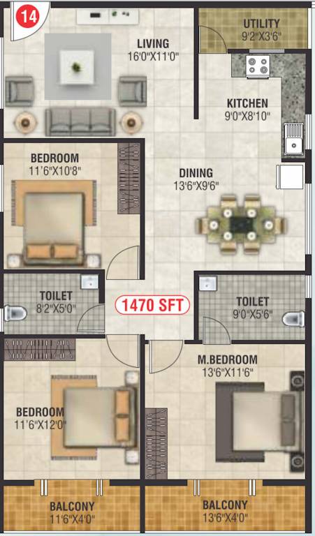  sapphire Floor Plan Floor Plan