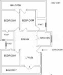  cosmos-executive-apartment Floor Plan Floor Plan
