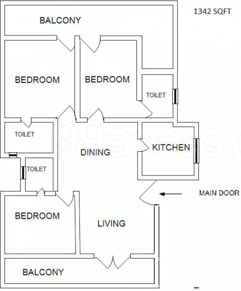 Floor Plan cosmos-executive-apartment Floor Plan Floor Plan