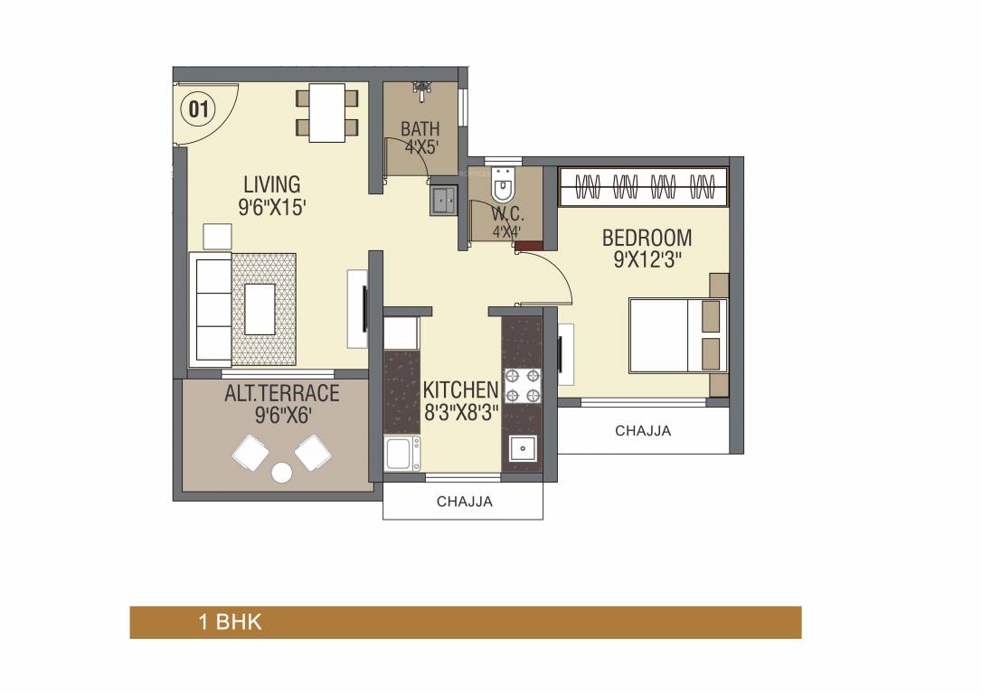  one Floor Plan Floor Plan