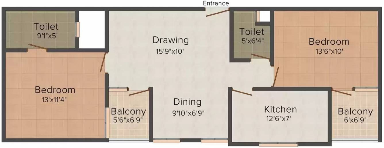  the glare Floor Plan Floor Plan