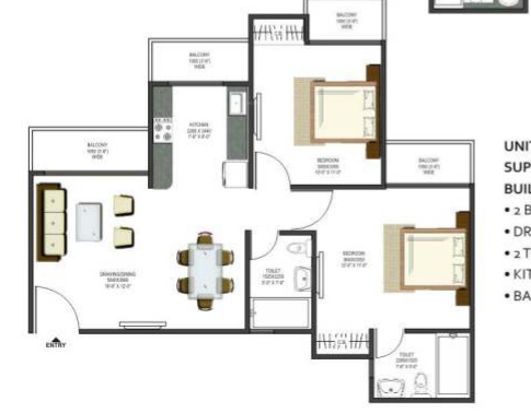  wisteria-noida Floor Plan Floor Plan
