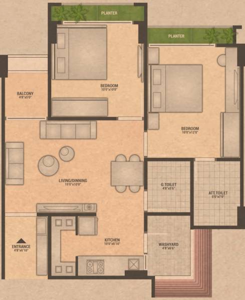  upvan-skyline Floor Plan Floor Plan