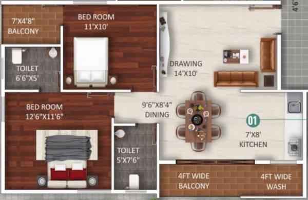  aditya-heights Floor Plan Floor Plan