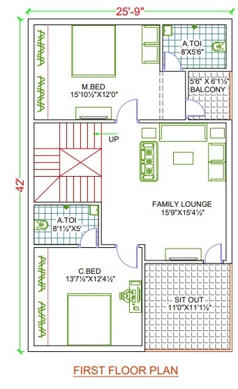  bloom fields Floor Plan First Floor Plan