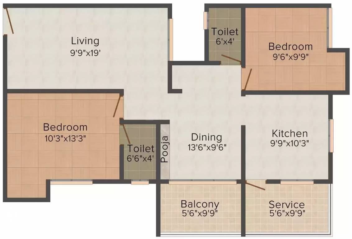  anandha apartments Floor Plan Floor Plan