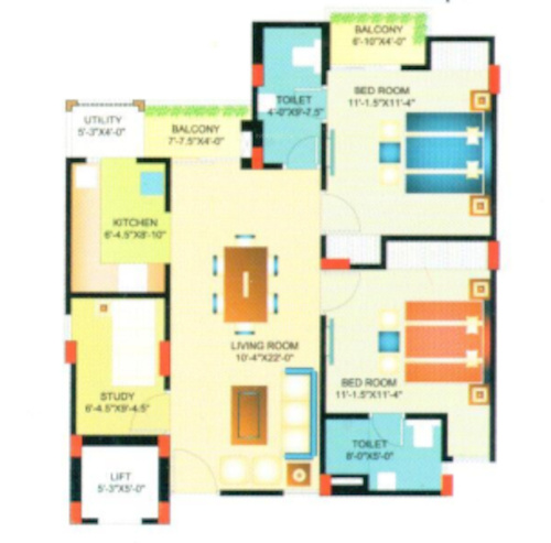  kings-court Floor Plan Floor Plan