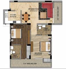  residency Floor Plan Floor Plan