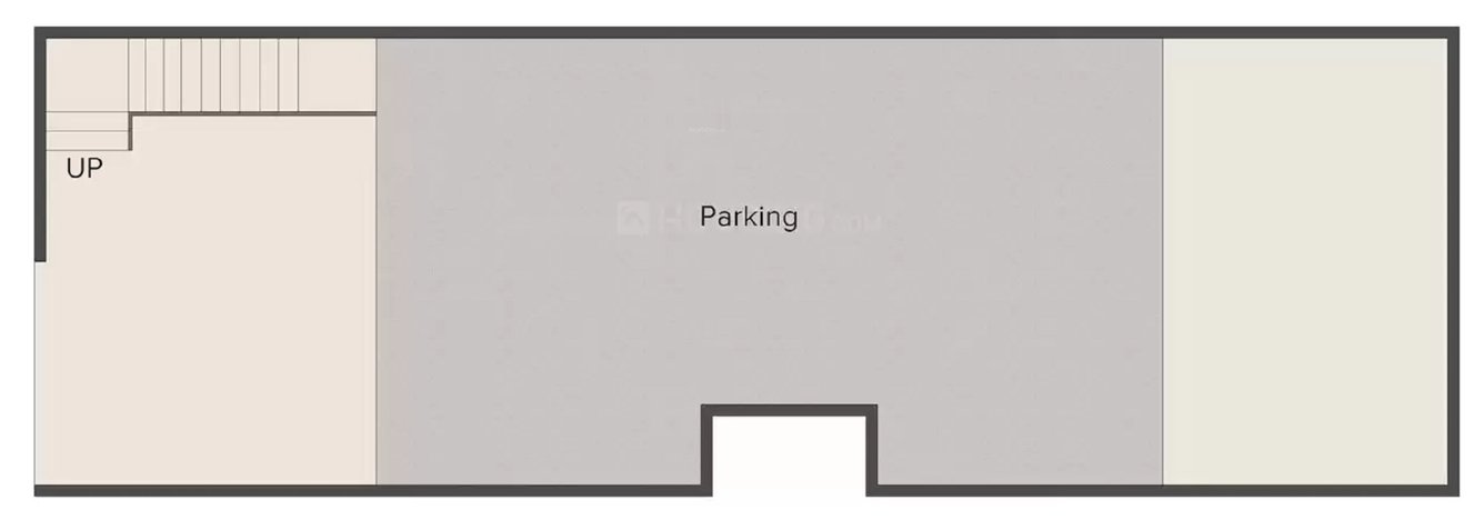  sai sara row house Floor Plan Ground Floor Plan