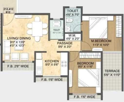  anmol phase iii Floor Plan Floor Plan