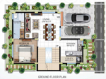  prakruthi-villa Floor Plan Ground Floor Plan