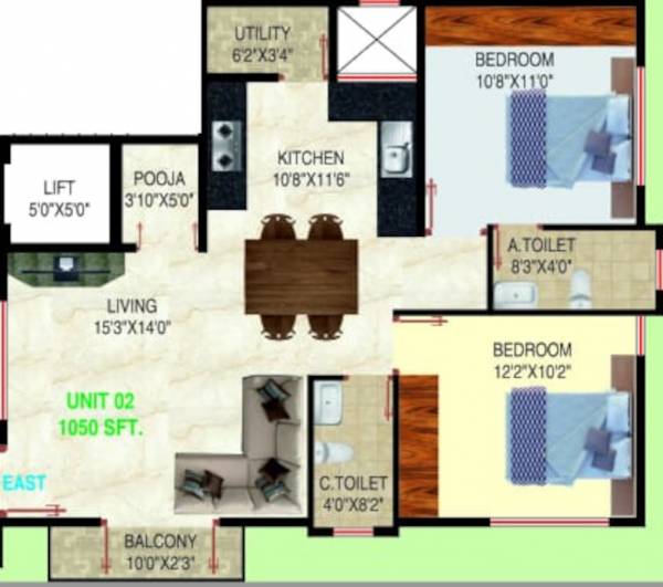  adithya-melody Floor Plan Floor Plan