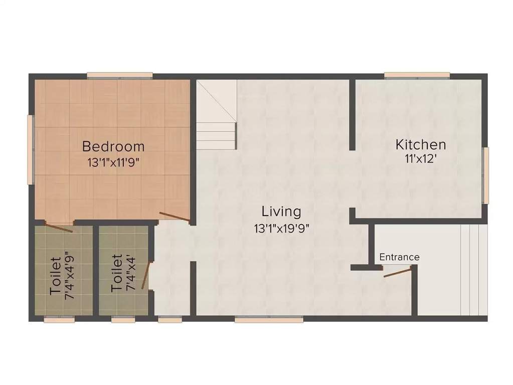  vision city Floor Plan Ground Floor Plan
