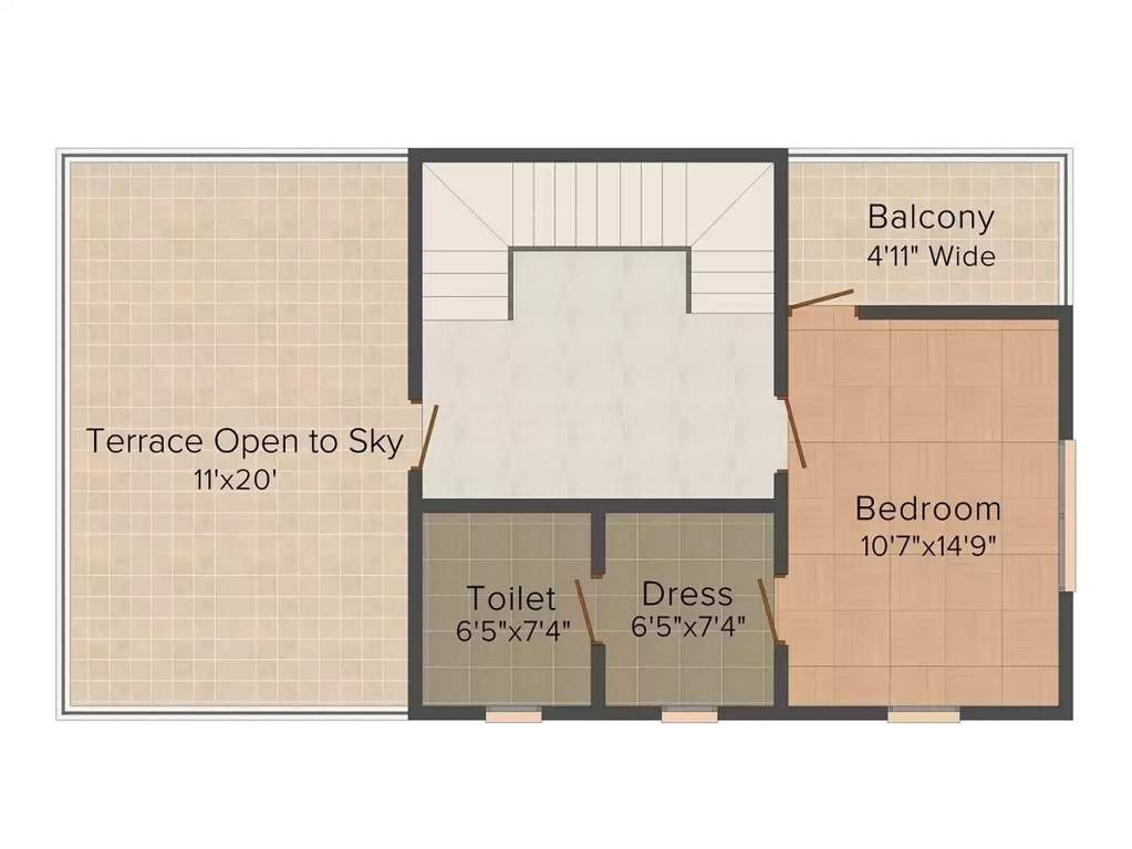  vision city Floor Plan Second Floor Plan