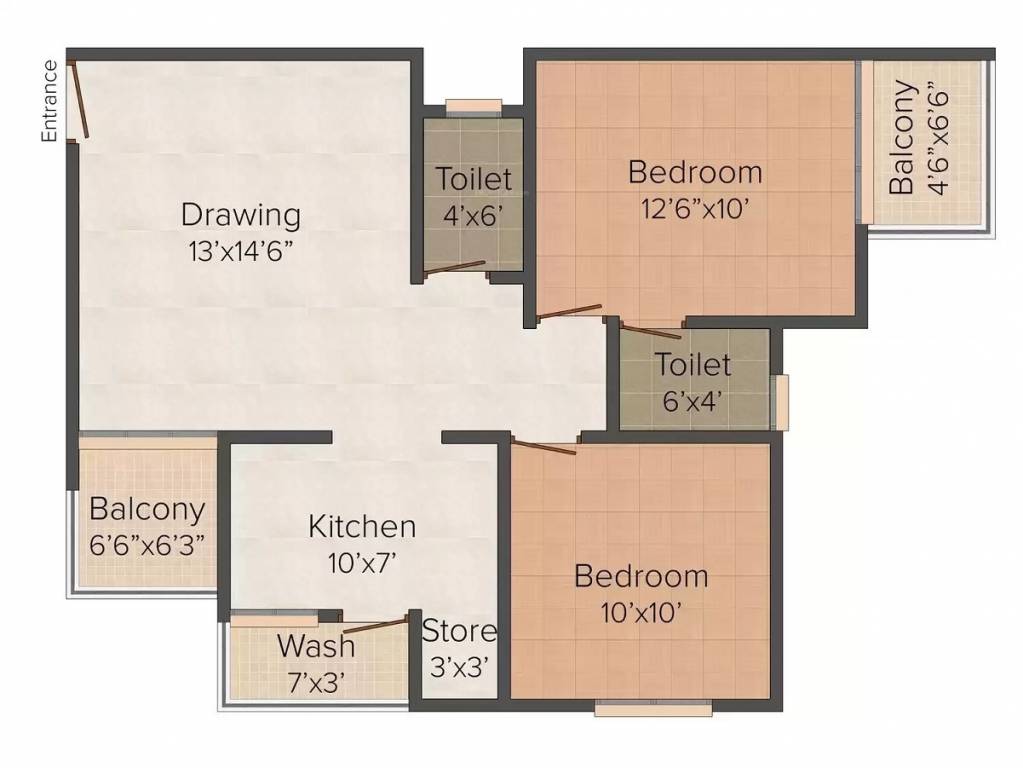  jyoti residency Floor Plan Floor Plan