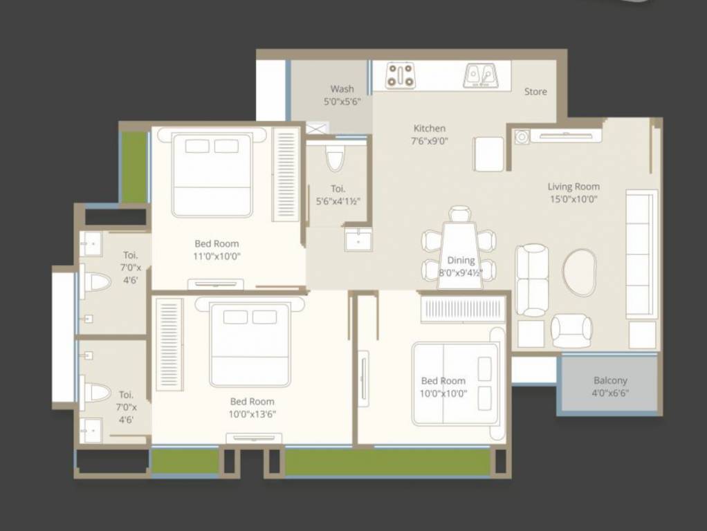  skyone Floor Plan Floor Plan