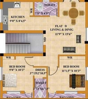  sri-vasavi Floor Plan Floor Plan