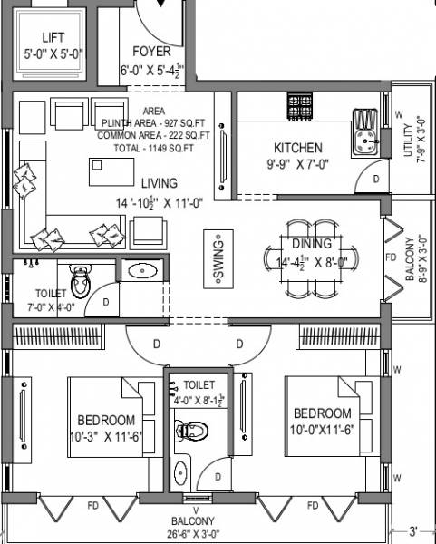  mangalam Floor Plan Floor Plan