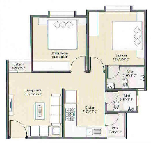  the arrows Floor Plan Floor Plan