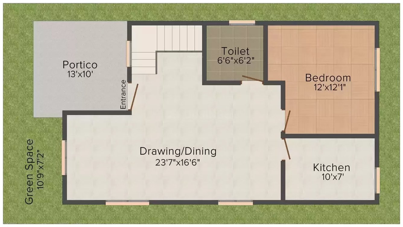  katyayani Floor Plan Ground Floor Plan