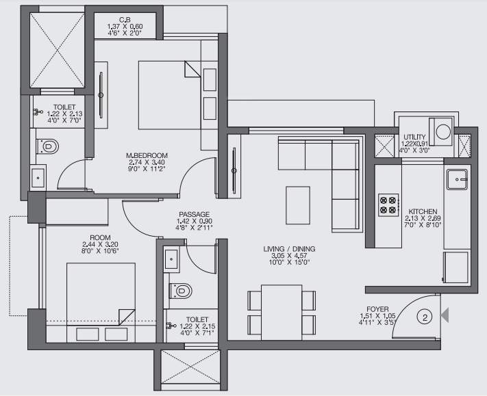 upavan Floor Plan Floor Plan