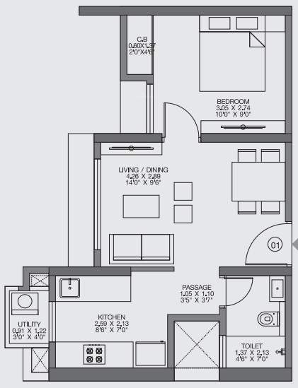upavan Floor Plan Floor Plan