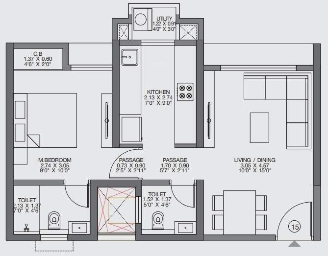 upavan Floor Plan Floor Plan