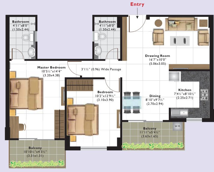 tarang phase iii Floor Plan Floor Plan