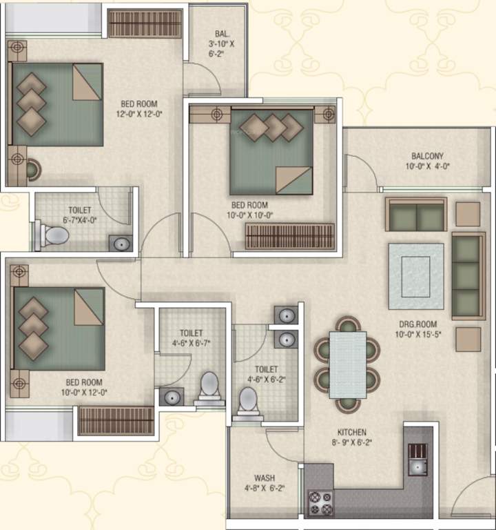  gold Floor Plan Floor Plan