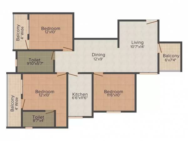  akshra-enclave Floor Plan Floor Plan