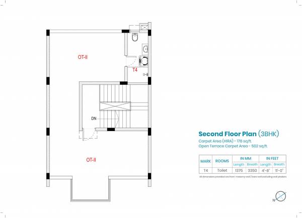  aura-villa Floor Plan Second Floor Plan