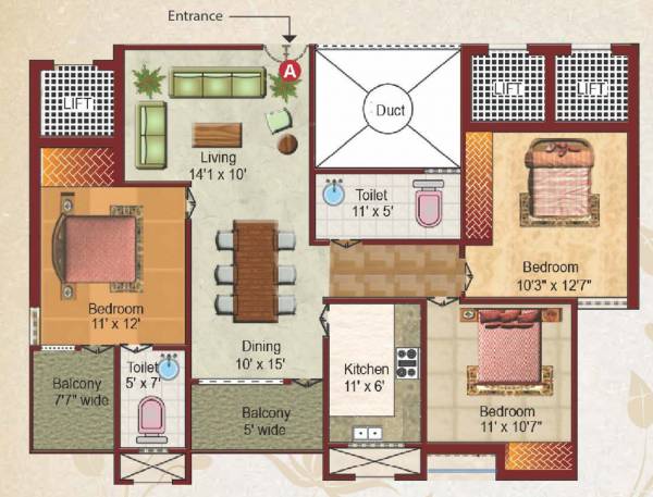 Floor Plan oak-forest Floor Plan Floor Plan