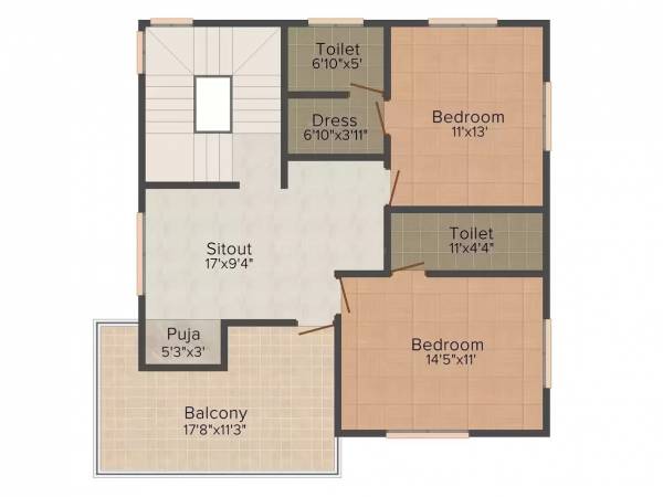  residency Floor Plan First Floor Plan
