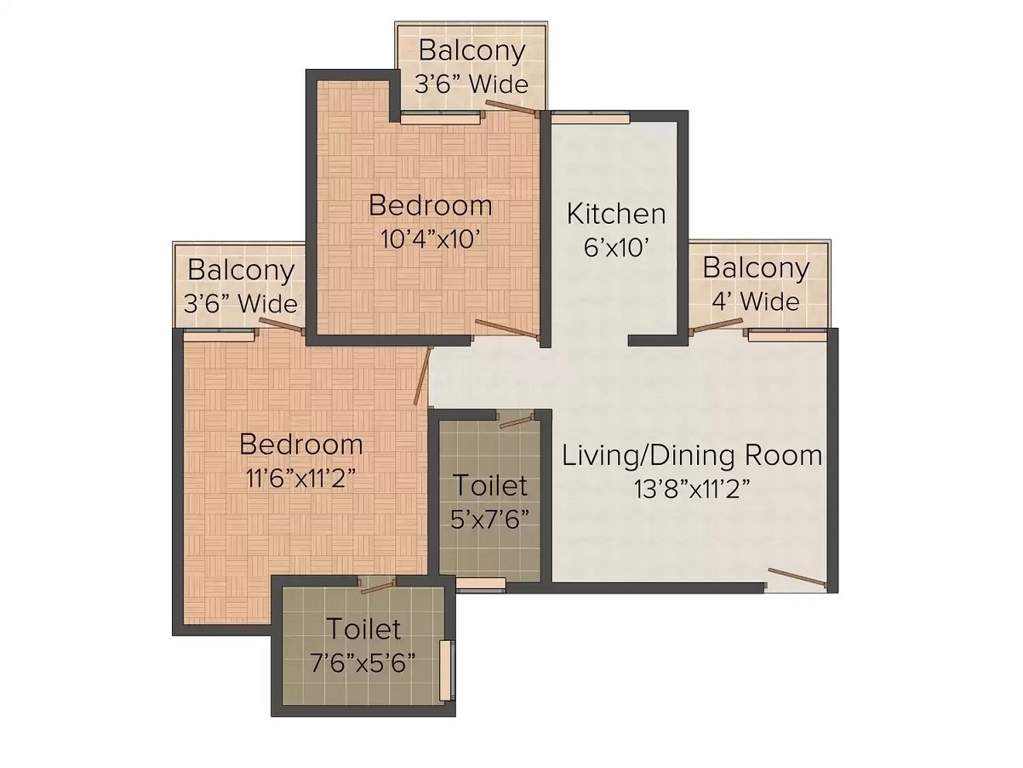 heights Floor Plan Floor Plan