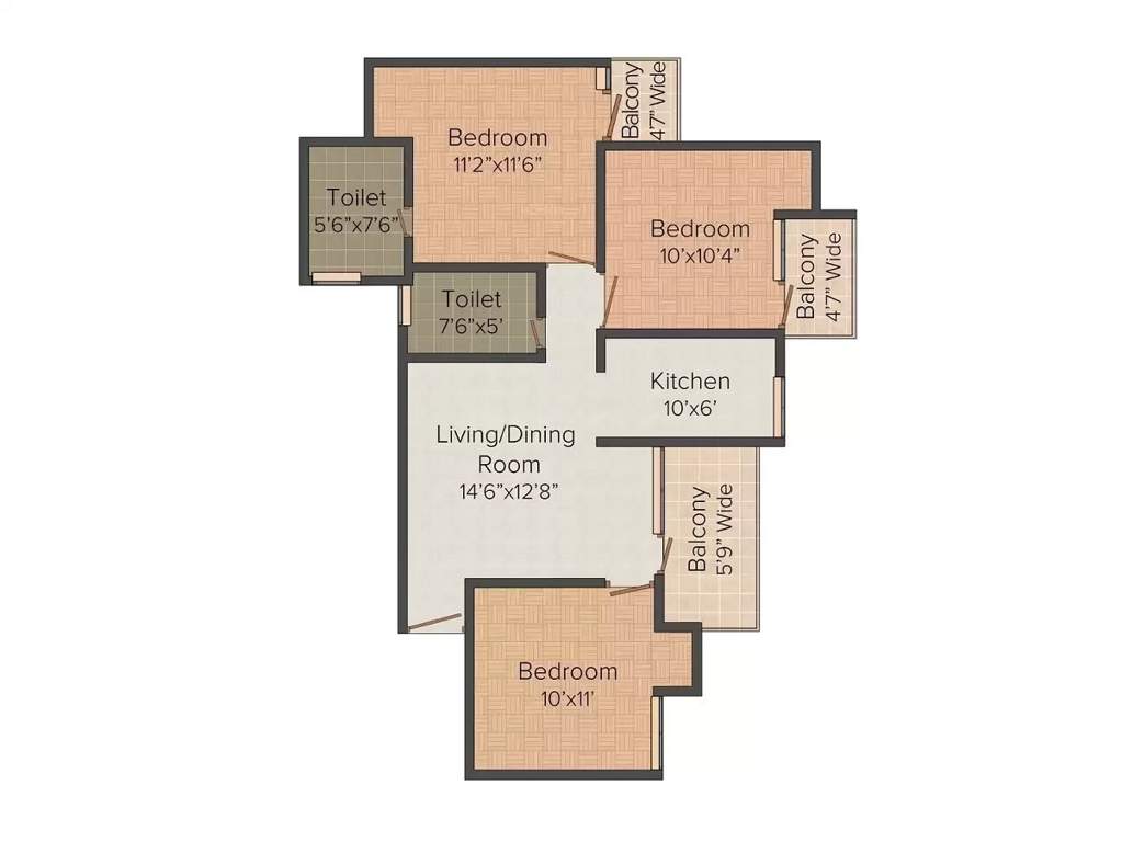  heights Floor Plan Floor Plan