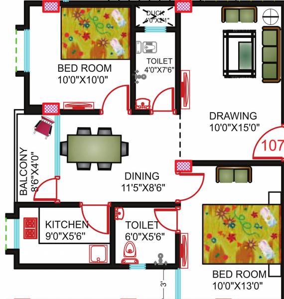  gorakh-villa Floor Plan Floor Plan