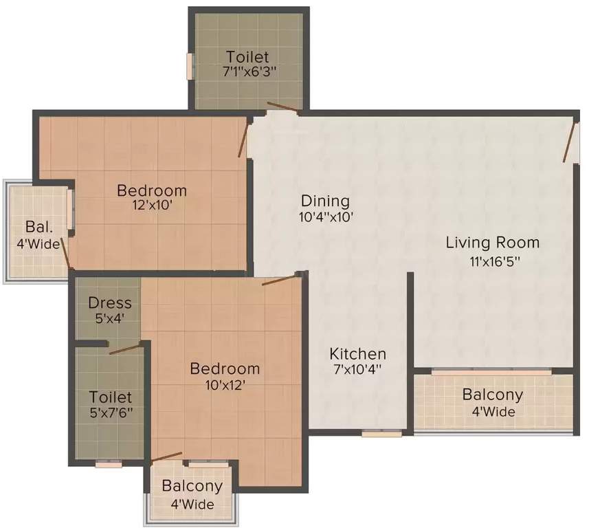  t rose tower Floor Plan Floor Plan