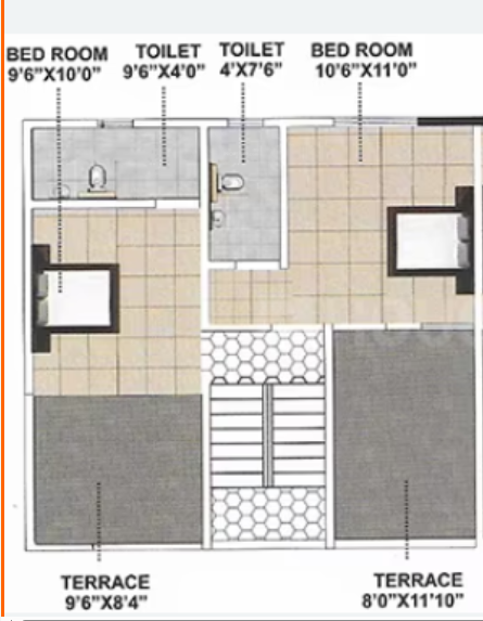  purple-touch-phase-3 Floor Plan Upper Ground Floor Plan