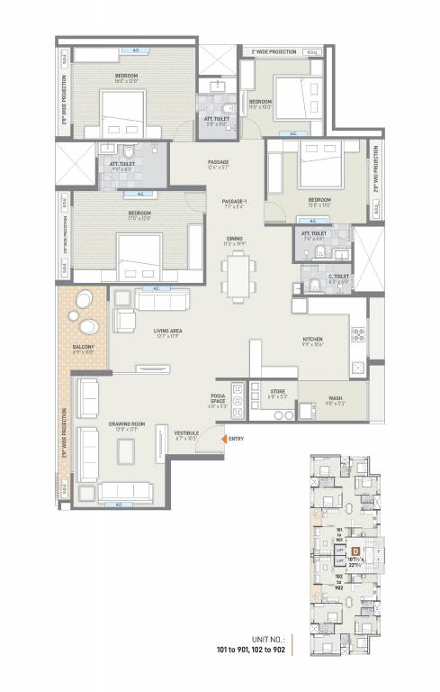  saamarth heaven 6 Floor Plan Floor Plan