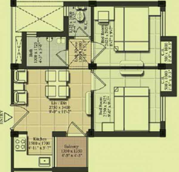  utsab-phase-ii Floor Plan Floor Plan