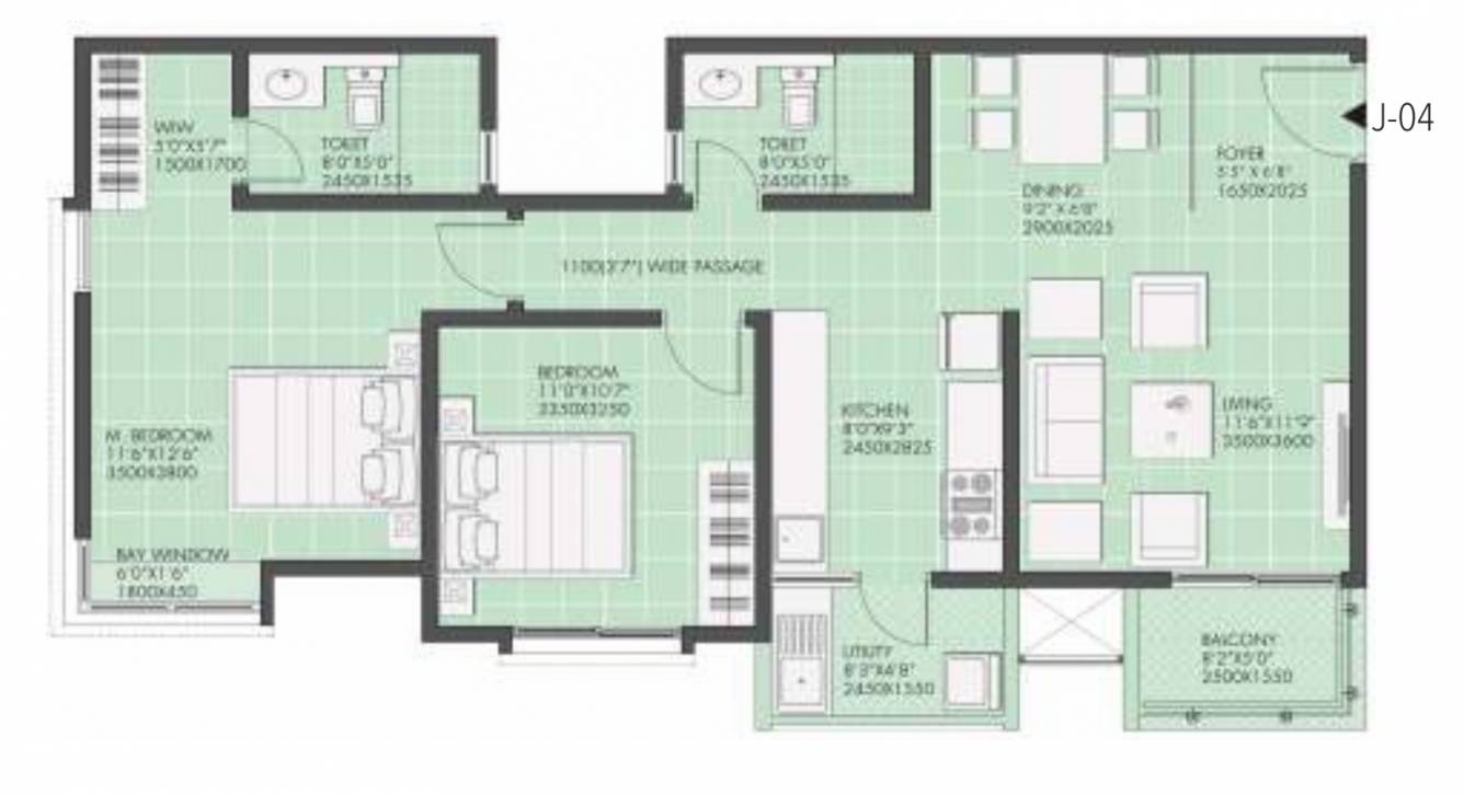  petals Floor Plan Floor Plan