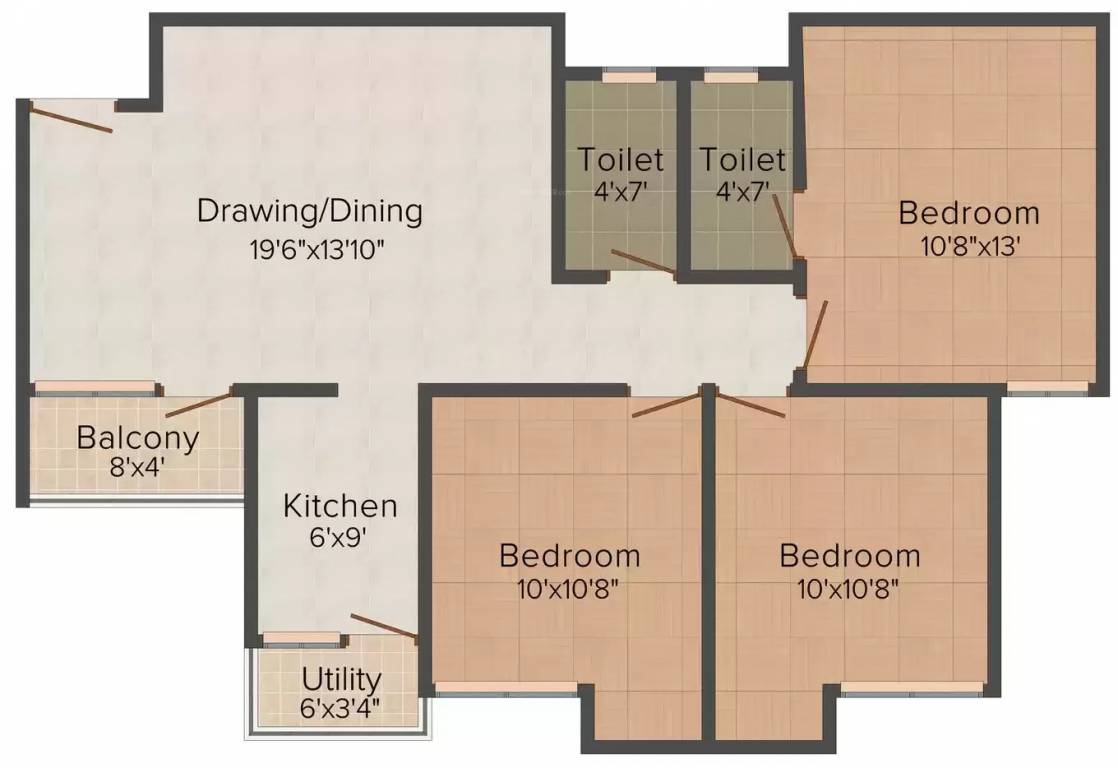 Floor Plan tara regency Floor Plan Floor Plan