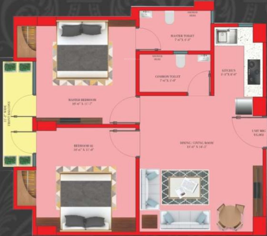  wonder homes ii Floor Plan Floor Plan