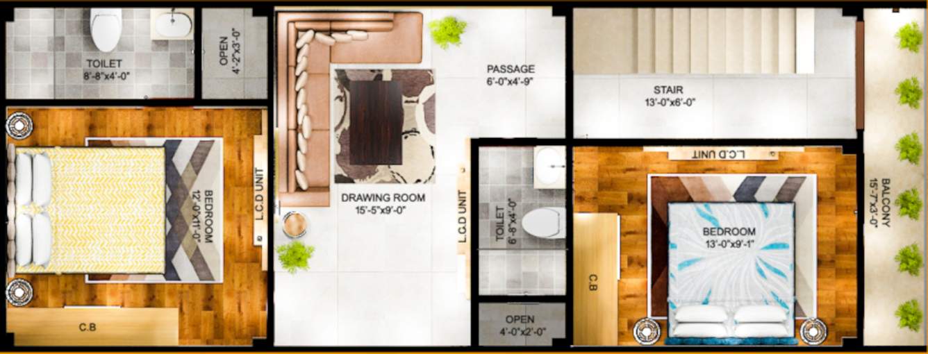  valante villas Floor Plan First Floor Plan