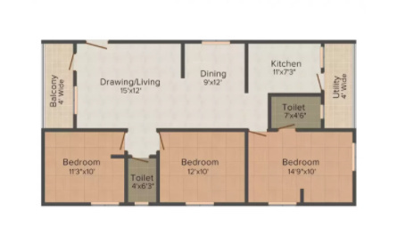 Floor Plan jyothi ganesh homes Floor Plan Floor Plan